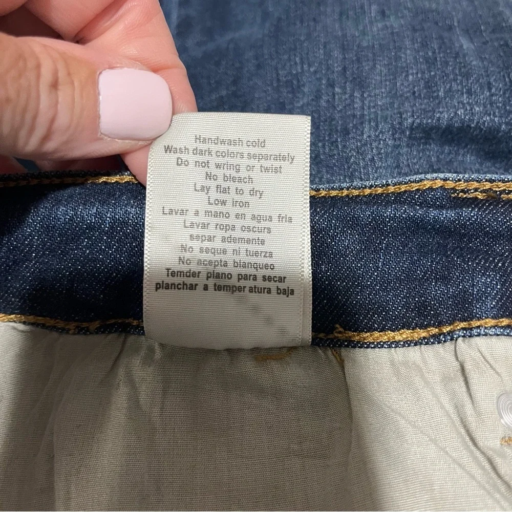 Judy Blue Center Stage High Rise Straight Leg Cropped Jeans Size 7/28 JB88127 - Picture 8 of 8